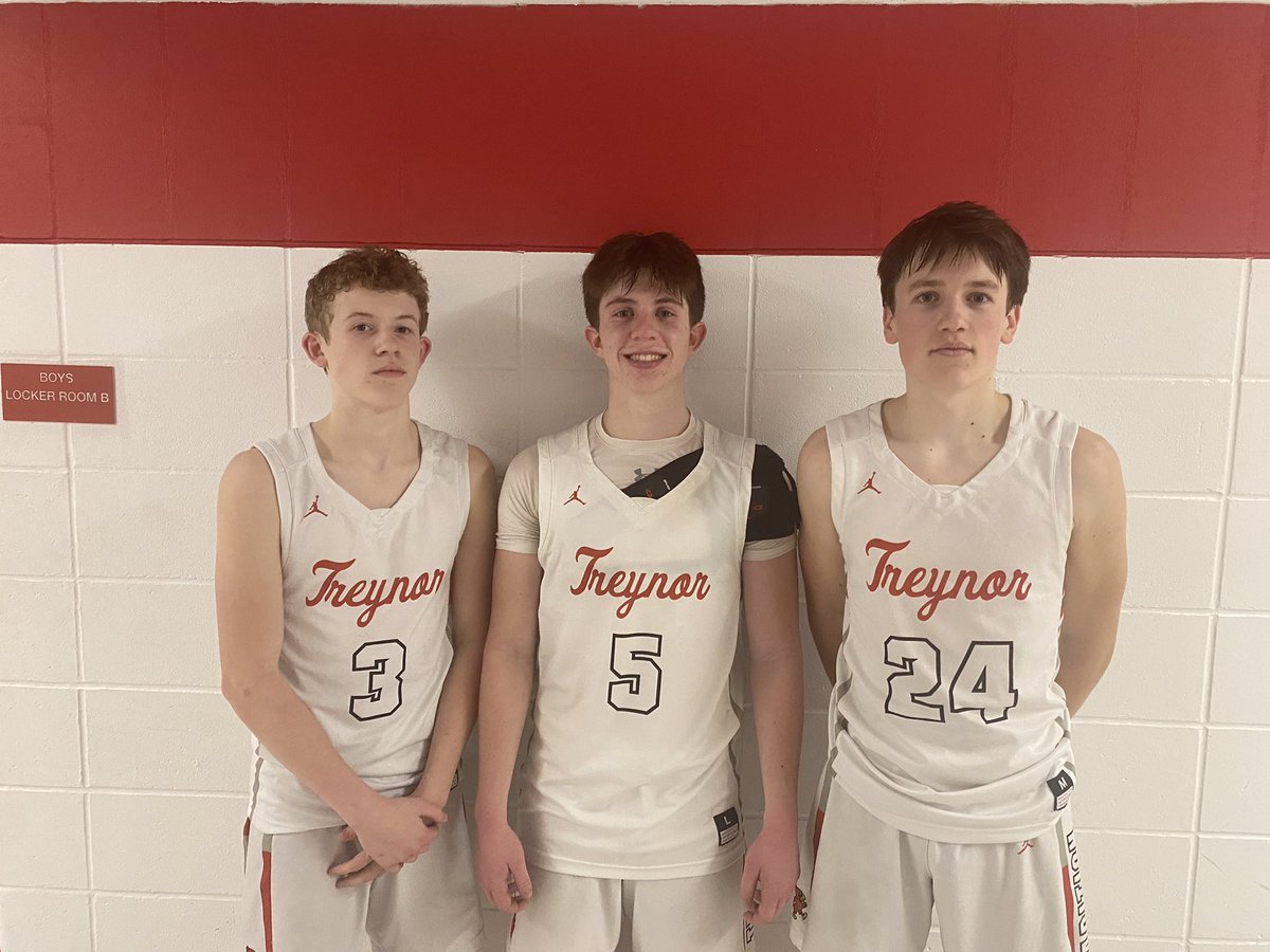 FINAL BBB: Treynor defeats Lo-Ma 49-17. POTG for the Cardinals were <a href="/TSchwartz_5/">Thomas Schwartz V</a> with 11 pts 4 boards, <a href="/jace_tams3/">Jace Tams</a> 8 pts 2 boards &amp; Davin Rucker 8 pts 1 rebound. Panthers led by Brody West 5 pts 2 rebounds. #kmasports