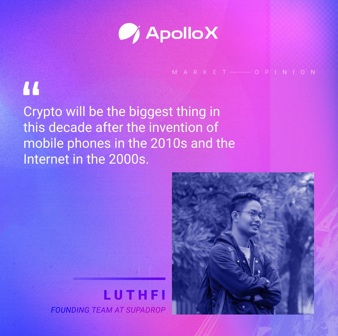 APX_Finance's tweet photo. 👋 Say Hello To Our Community: Luthfi

“Crypto will be the biggest thing in this decade.”

Crypto enthusiast and aspiring founder Luthfi shares with us his thoughts on crypto as an ex-Fintech employee.

👉 Full interview: https://t.co/4PkUm0kXtI https://t.co/4fsdfrELYo