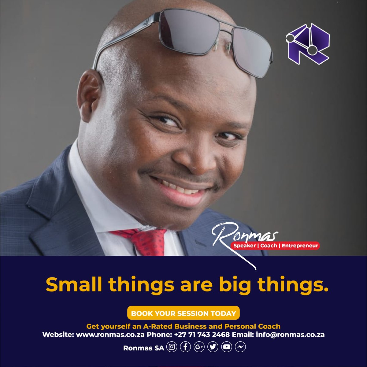 Ronmas_SA's tweet photo. Connect your possibilities through small consistent actions. #SmallThingsAreBIGThings 🧘🏻♂️ https://t.co/egmGc7byRt https://t.co/9FnOVkYl8Z