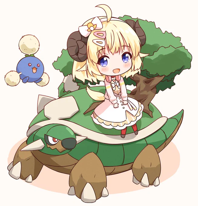 わたわたわた #つのまきあーと 