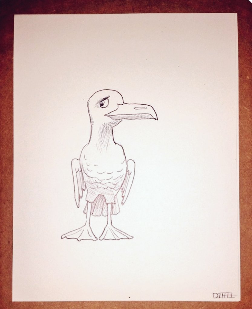 saunieindiego's tweet photo. Six years ago today I received this original #DiffeeDoodle from the awesome @MatthewDiffee. I still adore it so. Thank you Mr. Diffee! https://t.co/fn2v7HdB3Y