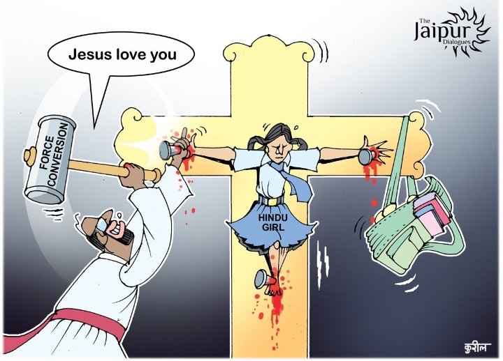 Priyank36034993's tweet photo. #Church_Killed_TN_HinduGirl 
99.99% of the Christian schools brainwash the students to change their religion from hindu to Christian as a result they provide marks, money etc.If student refused proposal they force him or warn him.
@mygovindia @BJP4India @UNHumanRights https://t.co/2YjvYcgAR9