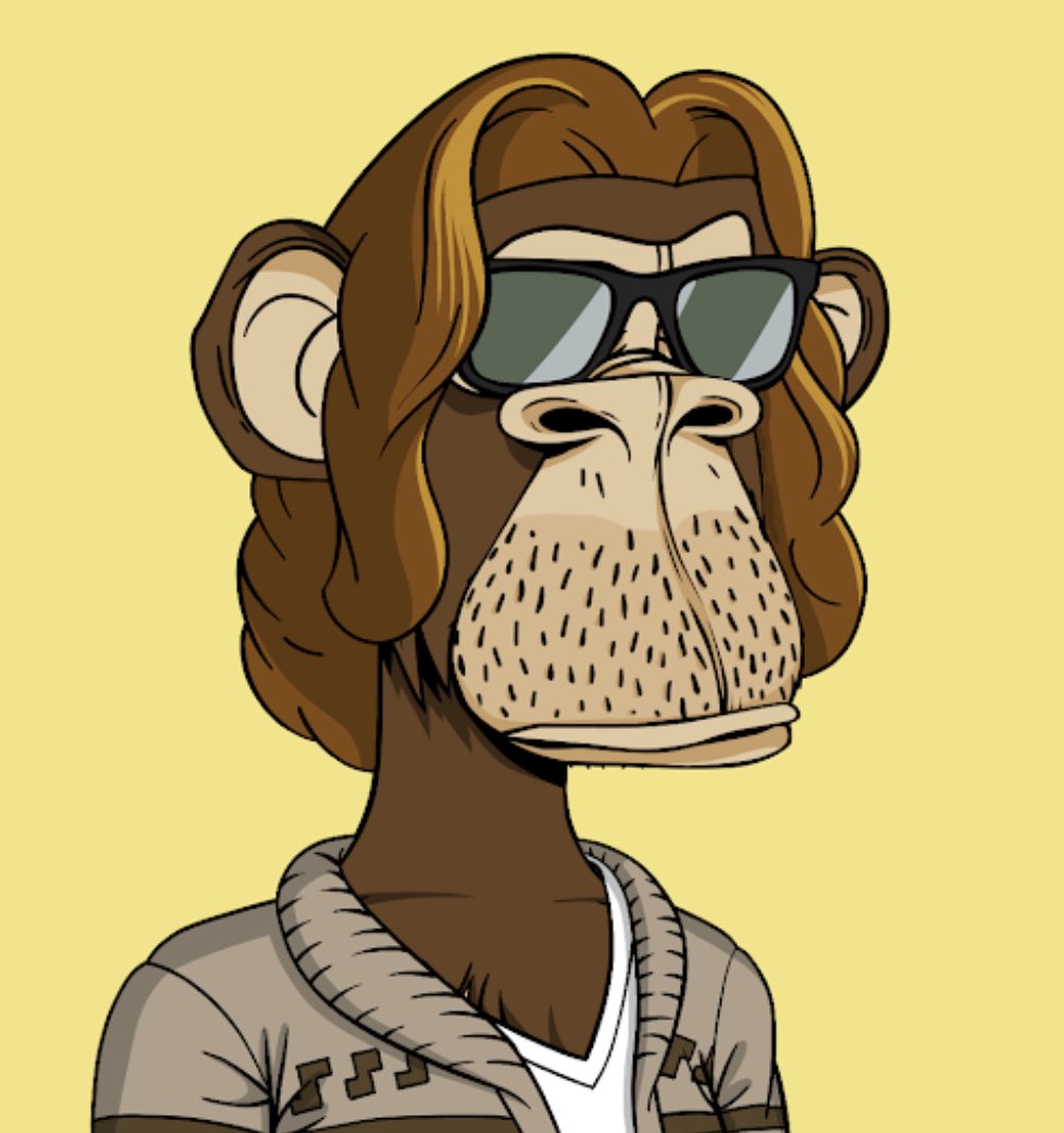 My BAYC 9799 got a makeover by #iconicapes he is now a DUDE!