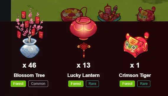 HelloCuCo's tweet photo. The event goes on and we are at the number 1 spot!
Lucky we got 1 crimson tiger now! It will really look awesome on land!
#Axielny
#AXIE
#AxieInfinity
@AxieInfinity
@Jihoz_Axie
@Elijah_MT8 https://t.co/CSWSzgSa7E