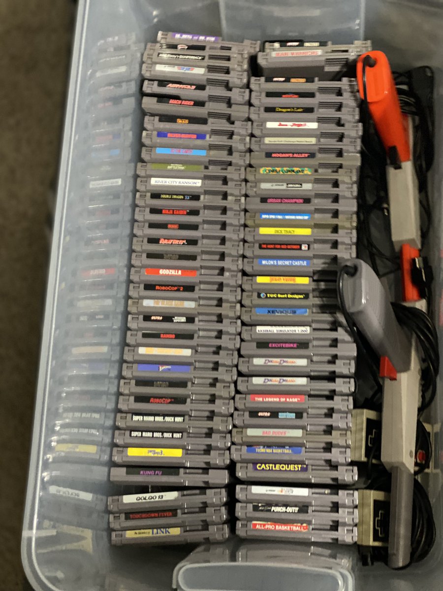 ryanleecox's tweet photo. Here are the photos I said I owed you, @marktechson! #originalNES #NES #Nintendo https://t.co/98S24Udhdl