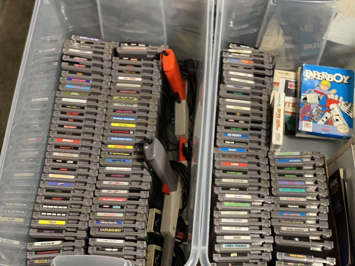 ryanleecox's tweet photo. Here are the photos I said I owed you, @marktechson! #originalNES #NES #Nintendo https://t.co/98S24Udhdl