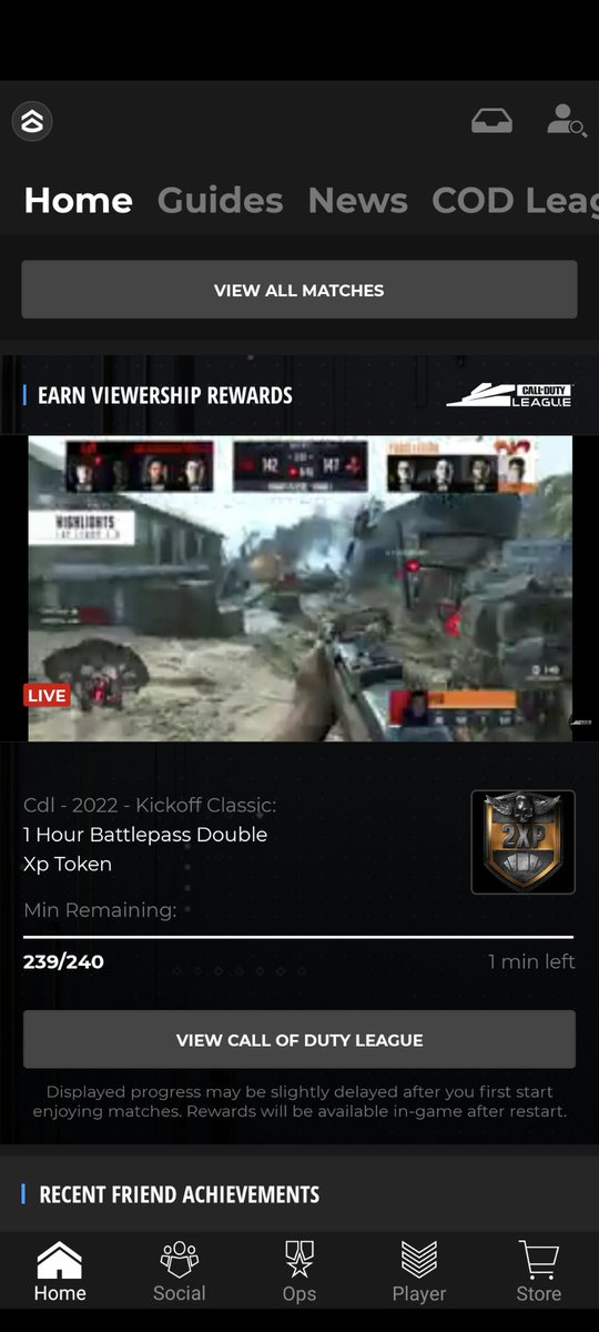 maxstr's tweet photo. @CODLeague fix this please. Stuck at one minute left. https://t.co/ZRES0gT0PR