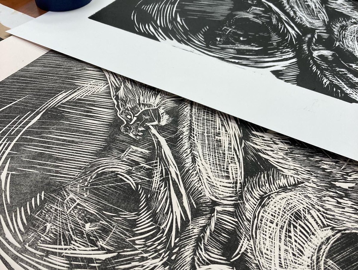 MoniaMeluzzi's tweet photo. Printsss ▪️🖤♠️▪️
.
.#print #printmaking #blockprint #linocut #linoprint #inkonpaper #handmade #printmakersofinstagram #momoart #moniameluzzi #artwork #arte #미술 #美術 #искусство  #art #ArtistOnTwitter #illustration #drawing https://t.co/rGNgVUy71w