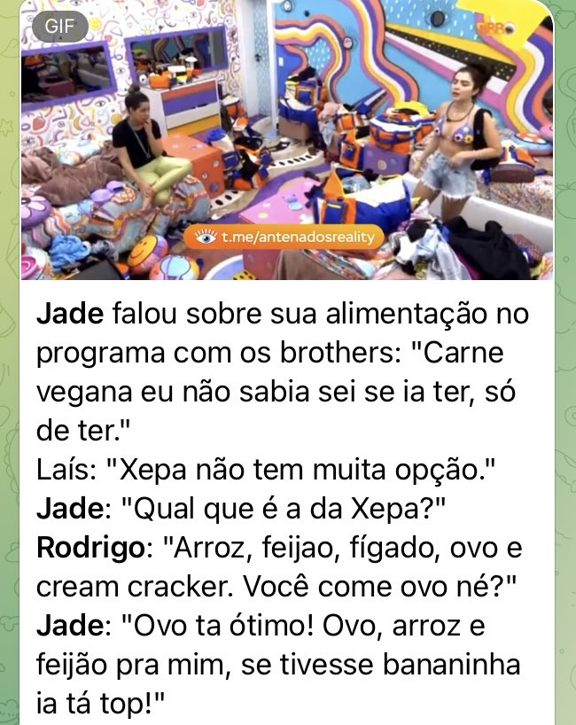 a mulher milionária que todo mundo achou que ia ser um show de frescura falando que tá ótimo comer arroz feijão e ovo enquanto outros participantes que já passaram por ali reclamavam direto disso #bbb22