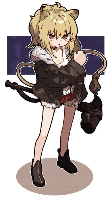 ちっこい頃のシージちゃんには、そばかすとかあってほしい。
#アークナイツ 