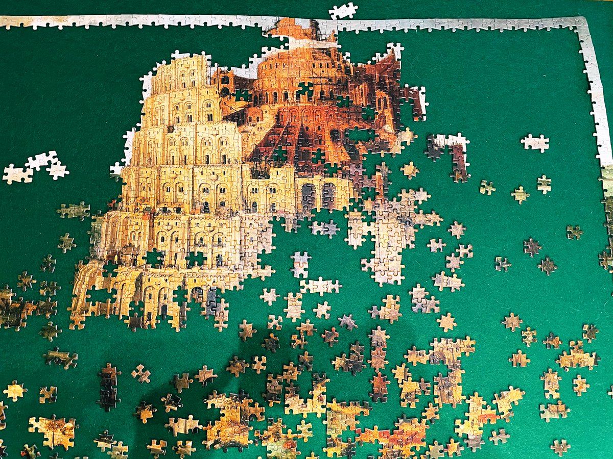 #puzzles 2000片已经快顶不住了