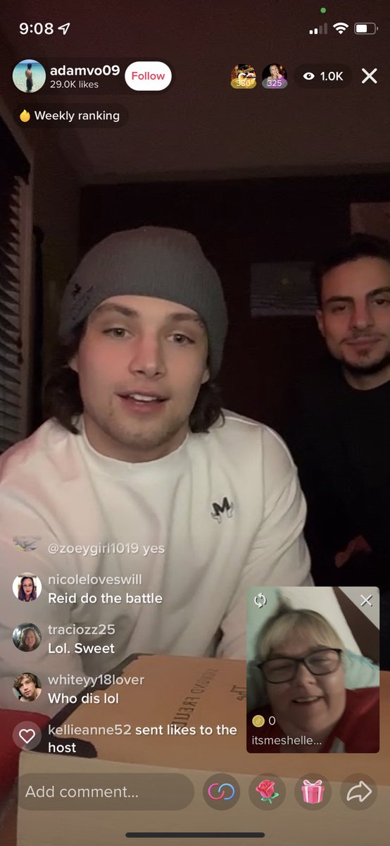Shellene273's tweet photo. @Adamvo09 @w_white18 Sooo cool sorry I was laying in bed! Thanks for being cool! https://t.co/dYkpndyN4e