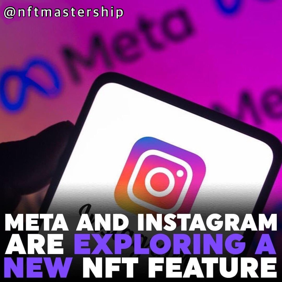 nftmastership's tweet photo. Instagram’s CEO wants to make NFTs “more accessible to a wider audience.” FT quotes unnamed sources familiar with the matter, that claim Meta and Instagram are conversing about “launching a marketplace for users to buy and sell NFTs.”
Via (https://news.bitcoin) https://t.co/2PAXPg6aVj