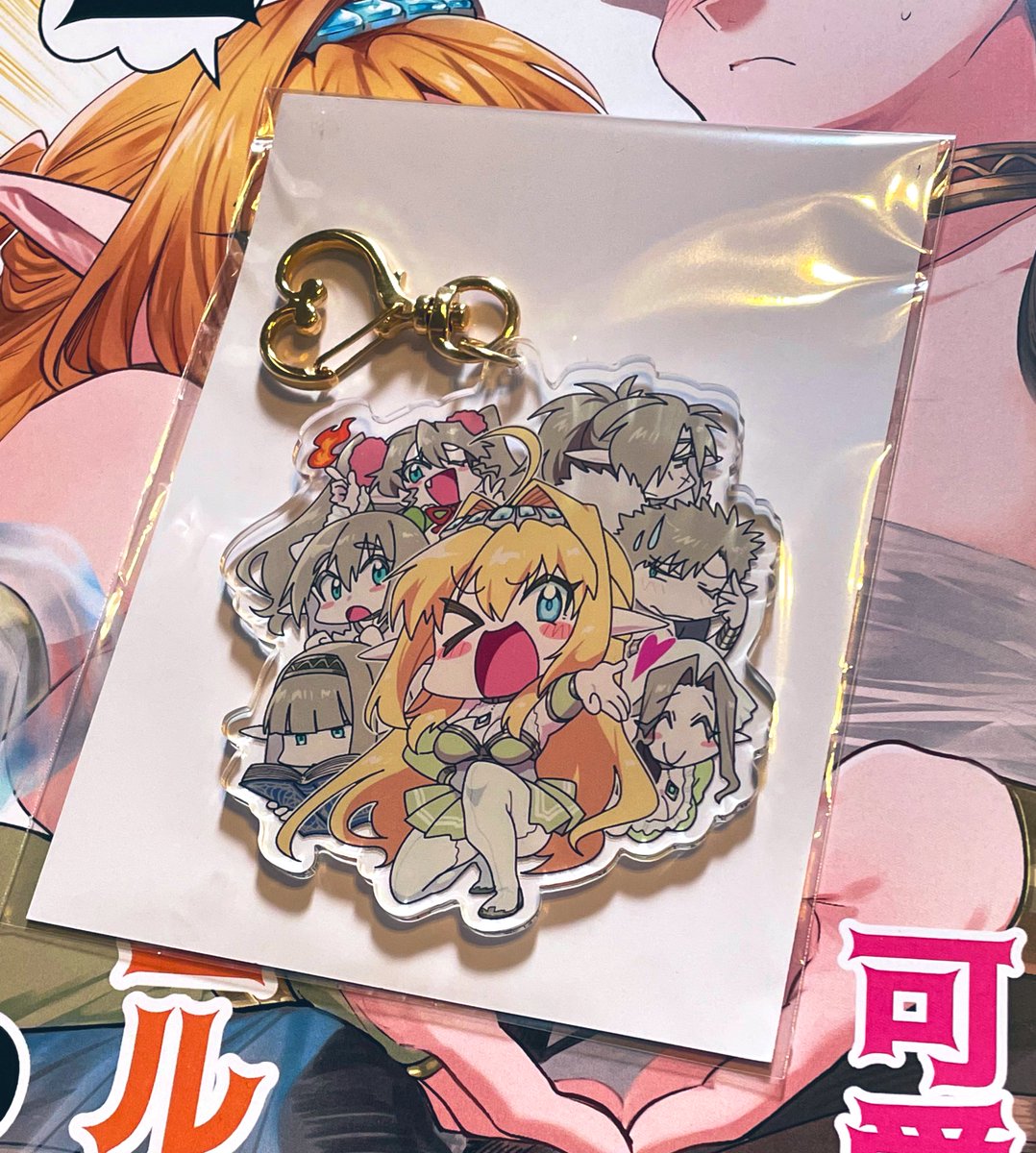 紙版とアクキーも来ましたわ!!!! 