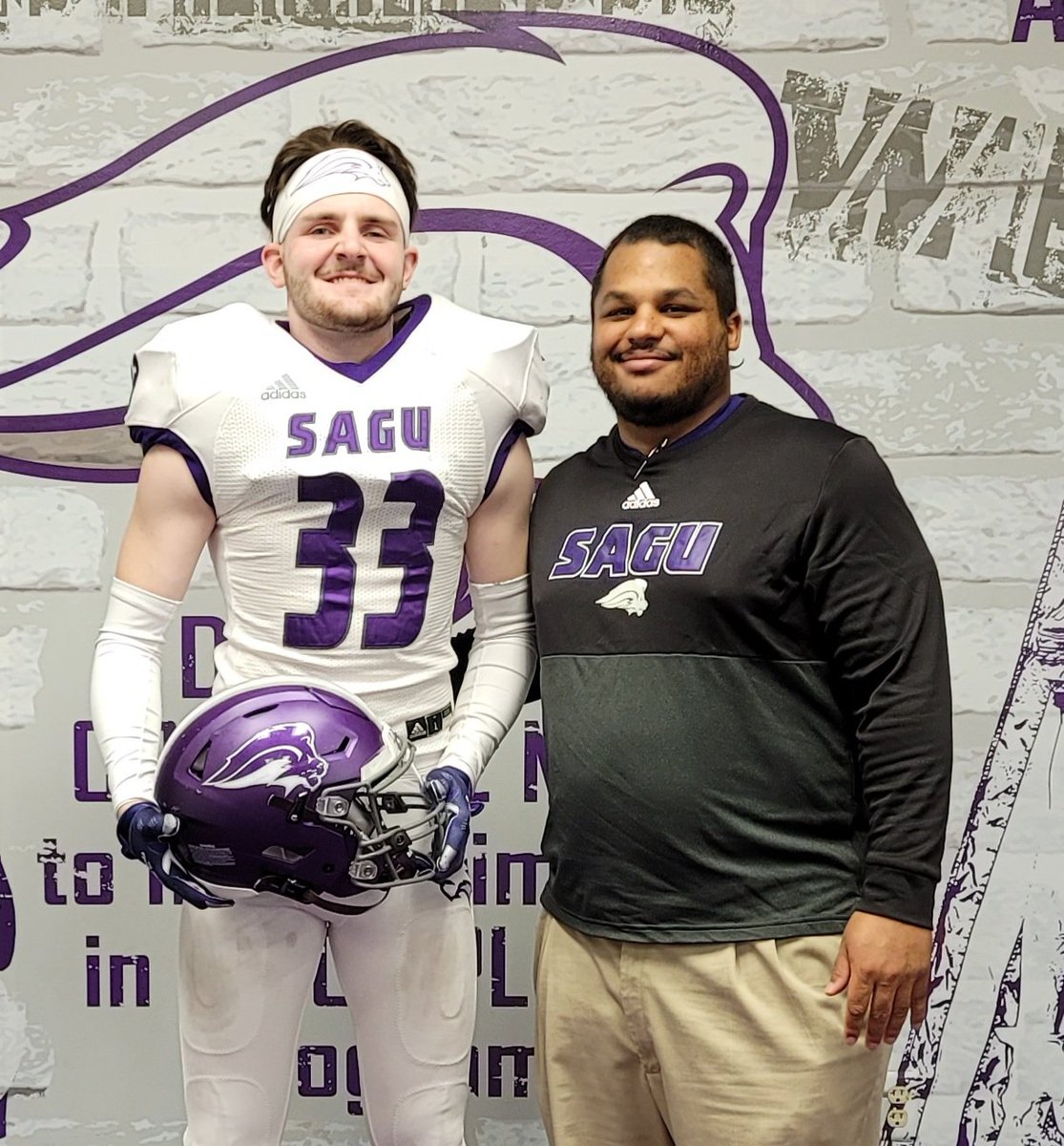 FordHD_F150's tweet photo. Big thanks to Coach Smalls @freezysmalls for making my visit to @SAGU a great one! @SAGU_Football https://t.co/zWsdjSajOK