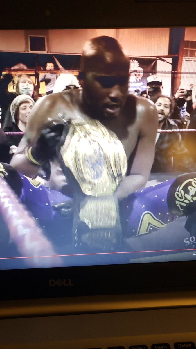 TBMCaptChuckles's tweet photo. OMG AC 'FUCKIN' MACK!
Your NEW IWTV CHAMPION!
Holy shit! Aaahhhhhhhh
Losing my mind right now!
#SoutheastFirst
#AndNEWChamp! https://t.co/TAtpMvxNIt
