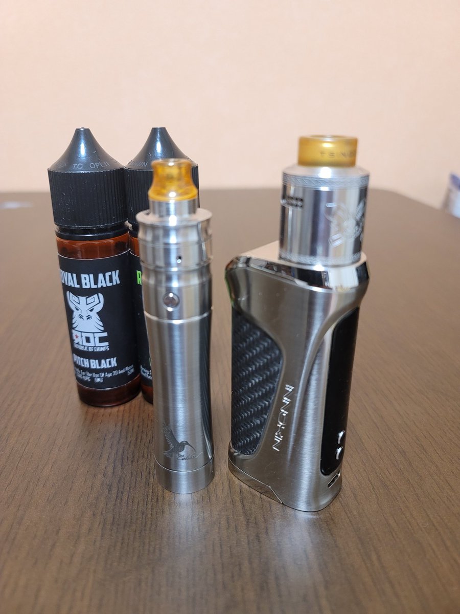 SGgmaxs's tweet photo. @BeyondVapeJapan さんから
Colibri v7 
nectar gland
Fuji duck
 到着しました！
色々コイル試してみます！

@BeyondVapeJapan https://t.co/U8EMWufm67