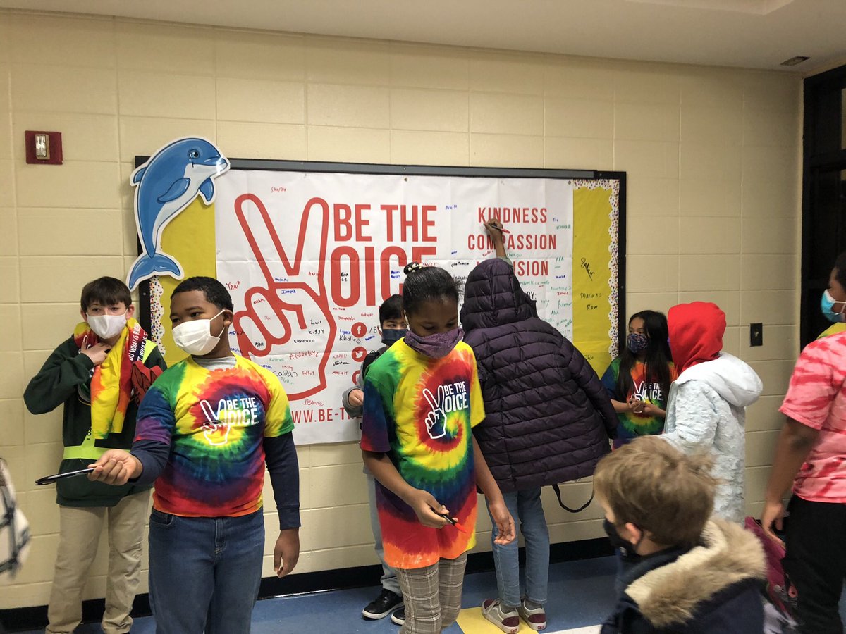 Our student leaders rocked our Be the Voice Kickoff Day!  @BTV_of_Change <a href="/dunwoodysprings/">DunwoodySpringsElem</a>