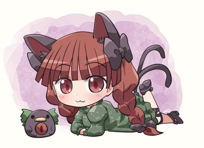 おりんチャンス🐈‍⬛🐣 #おは東方 