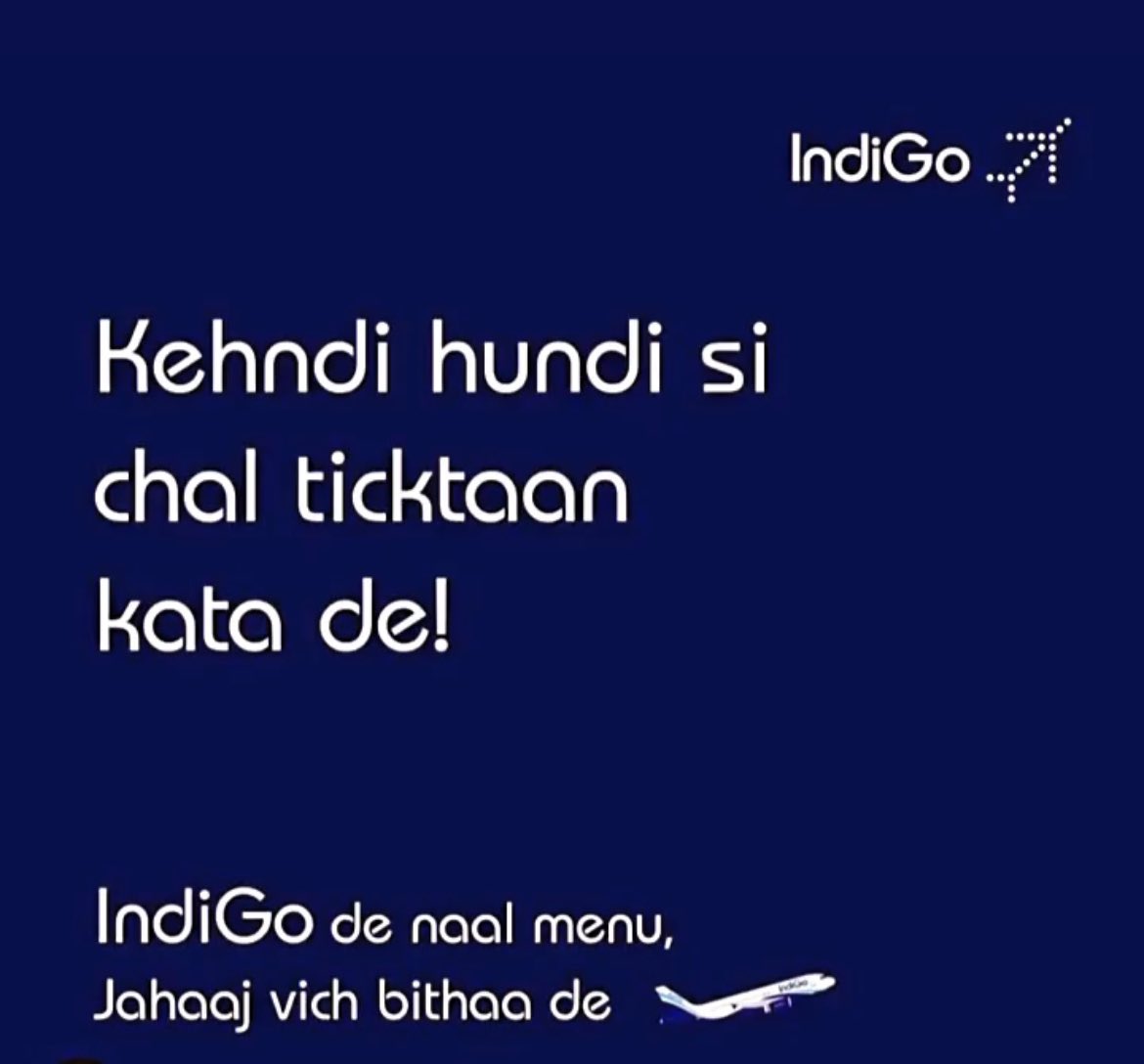 iamAmansh's tweet photo. #greatinitiativebyondigoairlines #ApdhillonfeverON #apdhillon #newflashytrend https://t.co/gdiRTQnNwr