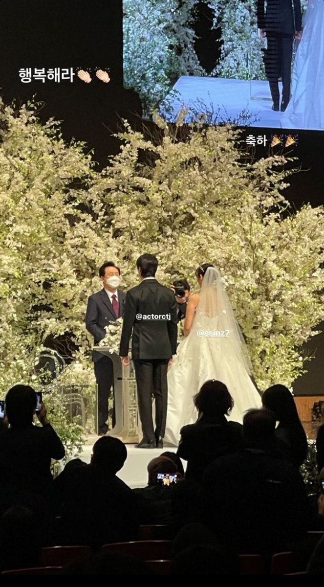 1marisone's tweet photo. The wedding ceremony 
May you be blessed in your union &amp; be happy always
#ParkShinHye #박신혜 #朴信惠 #パク・シ #พัคชินฮเย https://t.co/gtNiKciThM