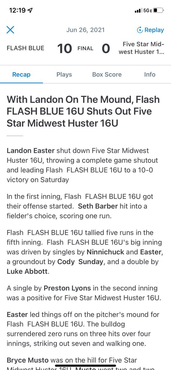 LandonEaster's tweet photo. Can’t wait to have more games like this with you guys this summer. @FlashBaseBallBC https://t.co/qxfM5vgwbE
