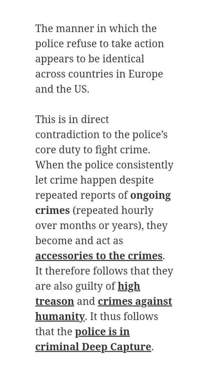 mayallbefree100's tweet photo. The Police are guilty of high treason and crimes against humanity  @Stop007now
#Targetedindividuals
#Gangstalking
#CorruptLawEnforcement
#DomesticTerrorists
#PoliceAreInDeepCapture
#DIRECTEDENERGYWEAPONS
#SlowKillingOfCitizens 
#ElectronicTorture
#MKULTRA
https://t.co/rva8ZXzy7S https://t.co/nYooYYoLCJ