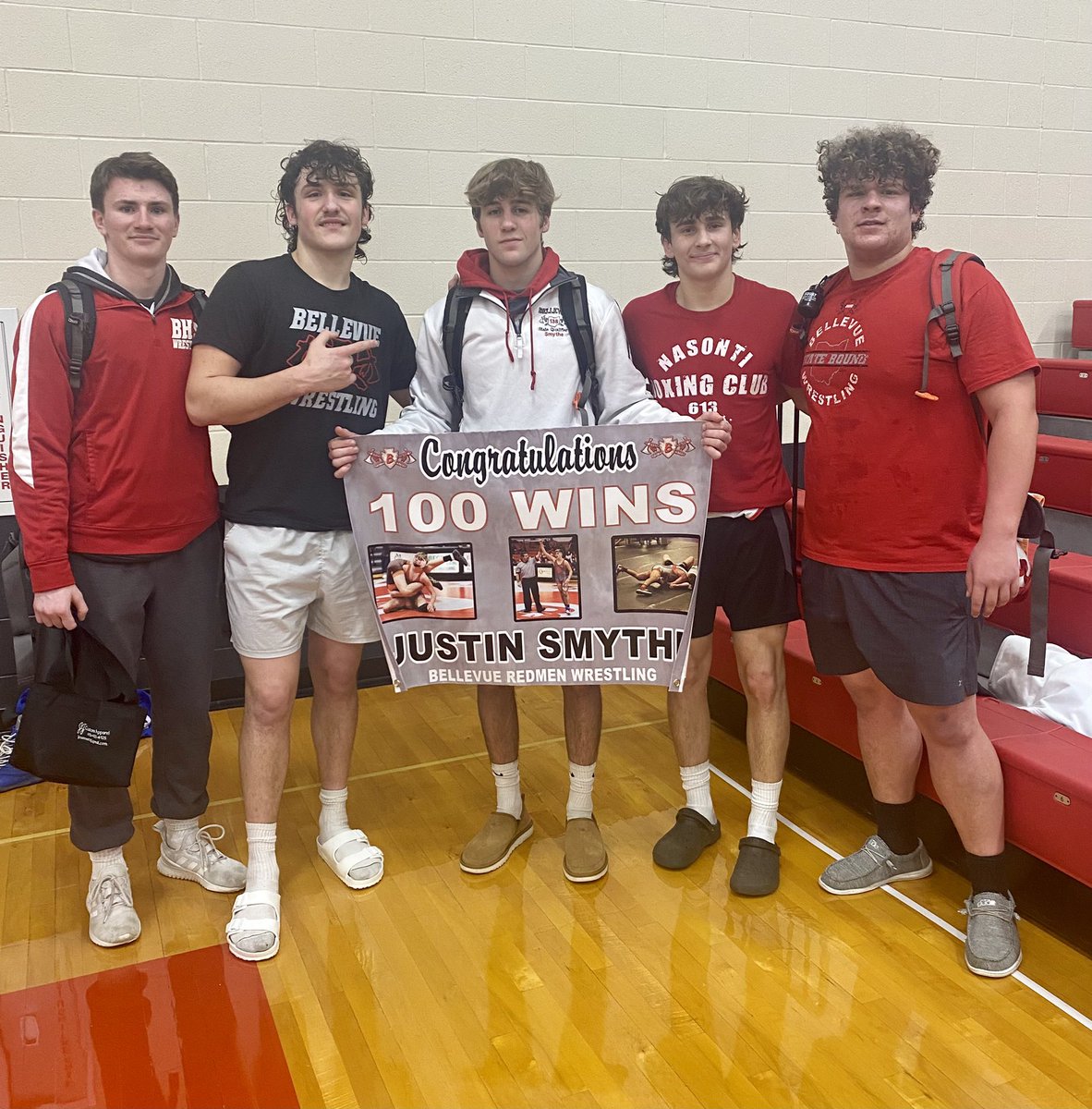 Justin got his 100th win tonight-so proud!! And he’s not done yet 👊