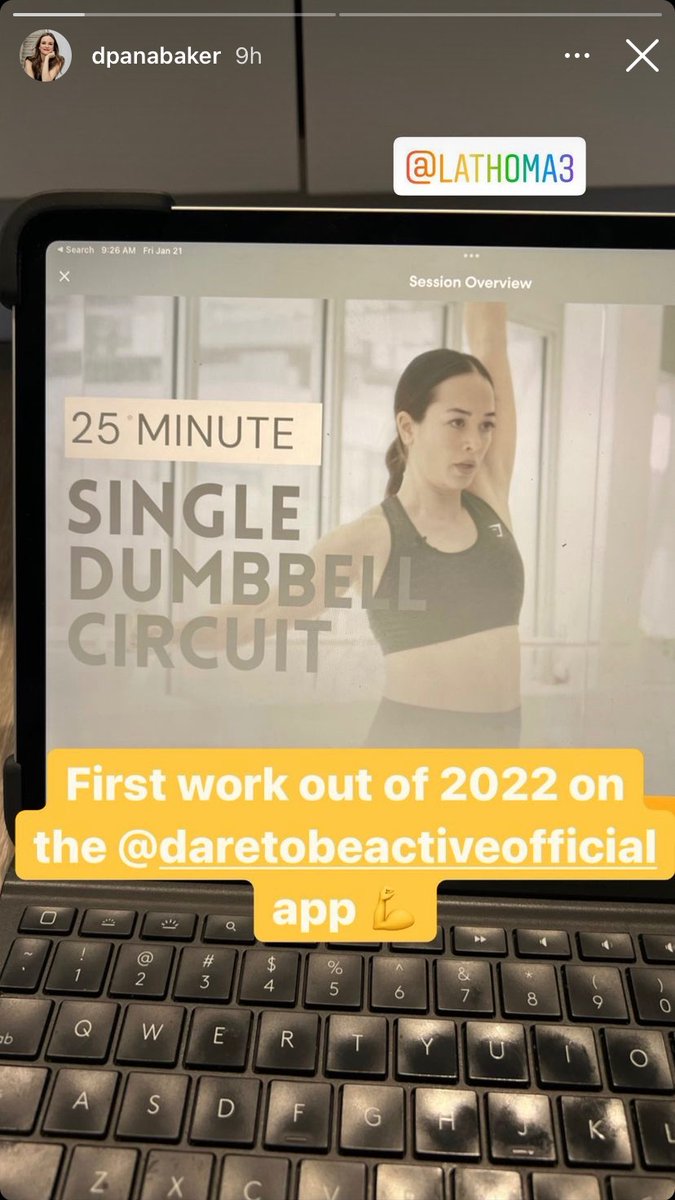 BestOfLanielle's tweet photo. Danielle via instagram stories using LA’s “dare to be active” app! https://t.co/RdmqOsezdp