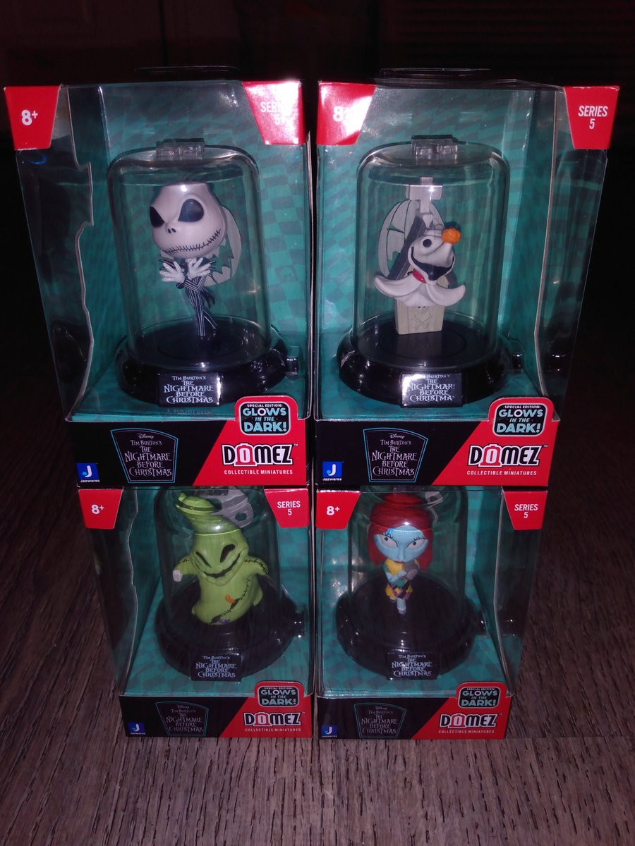 all_nostalgic's tweet photo. Went to Walgreens &amp; found some nice stuff. Saw the 
full set of The Glow In The Dark Nightmare Before Christmas Domez so I got them all. Also got a Darkrai Tin.
#90sKid #Nostalgia #Childhood #Pokemon #TCG #TimBurton #Disney #NightmareBeforeChristmas #Domez https://t.co/hoST3FHA0F