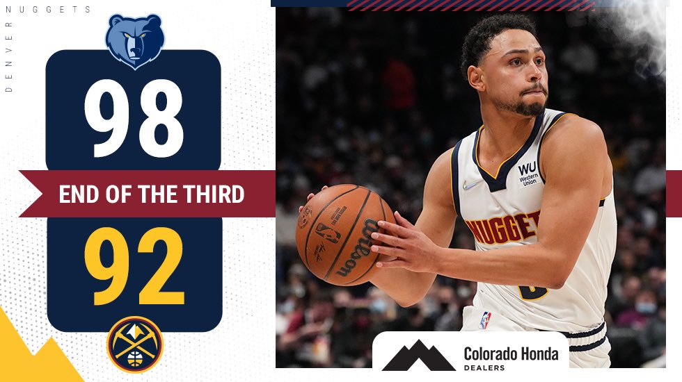 Grizzlies vs. Nuggets: Play-by-play, highlights and reactions | HoopsHype