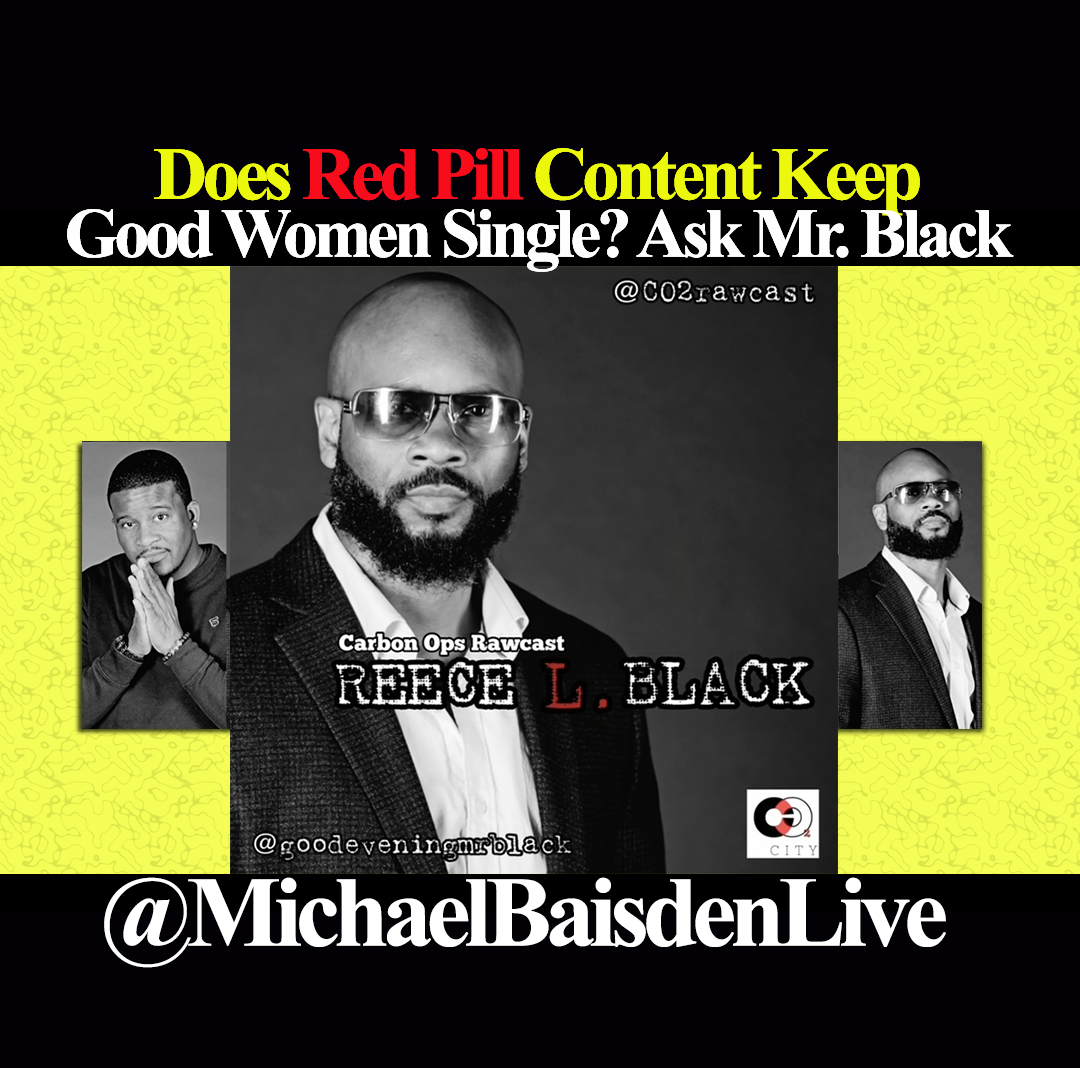 Does The #RedPill Keep Good #Women Single? Ask Mr. Black... youtu.be/slYUHpeZpvY via <a href="/YouTube/">YouTube</a> 
Former Exotic Entertainer Brands New RawCast For Fans to #PodcastAndChill @eveningmrblack 
#CarbonOpsRawcast #ReeseLBlack