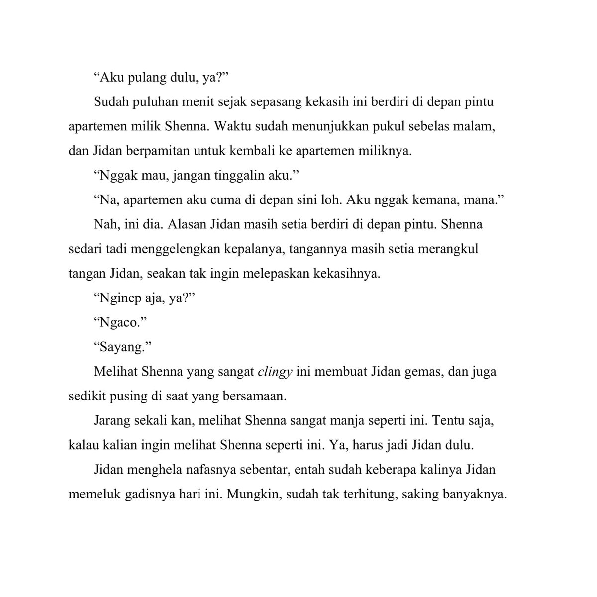 caazpace's tweet photo. 318. shenna lagi clingy. https://t.co/7j2VSIsrRM