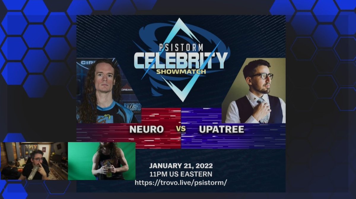 dlsmizel's tweet photo. @UpATreeZelda vs @NeuroZerg in a bo7!
This is our second @psistormgaming Celebrity Showmatch! https://t.co/aTNHE4h12v
#starcraft2 #psistorm https://t.co/9pfM1hd5Ab