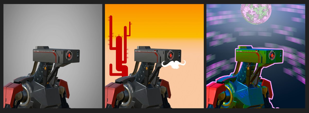 SafeNotSafeGame's tweet photo. This in-studio NFTs joke is definitely worth mentioning.

"Unique and exclusive tokens" codenamed Basic, Macho, and Disco Star.

These cuties just gotta find their way inside a crypto-conspiracy side-quest eventually! :)

#screenshotsaturday

#NFT #gamedevelopment #indiedev https://t.co/8yjvMKoaIo