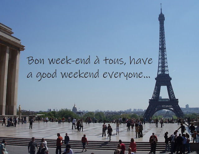 Bon week-end à tous. #Paris #weekend #weekendvibes