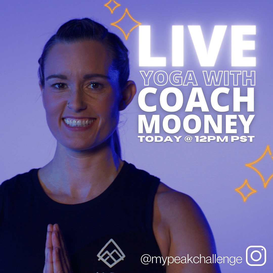 MyPeakChallenge's tweet photo. #PeakStreak Day 21 🧡

Join Coach Mooney @fitmooney on Instagram for LIVE YOGA TODAY @ 12pm PST 🧘‍♀️

Can’t make it? Don’t worry! All lives will be shared to our feed😊

#MPC2022 #MPC
#CoachMooney 
#MyPeakChallenge
#SamHeughan https://t.co/75GfqeTbUB