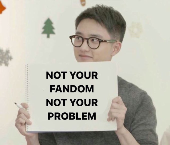 hhcbjynm_'s tweet photo. Not your idol, not your problem! So please, mind your own business! 

SM ENTERTAINMENT, PLEASE PROTECT EXO 

#ProtectEXO #EXO #엑소 @weareoneEXO https://t.co/0Q5D49PkQM