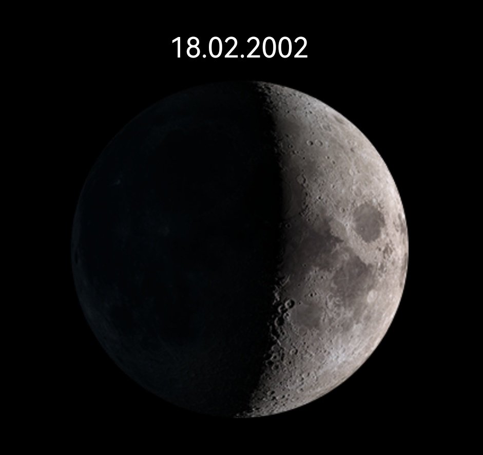 Marifercerdan's tweet photo. la luna del día que nací y la del día que nació harry styles se complementan, we're soulmates, ni modo https://t.co/nwNX1DwRIA