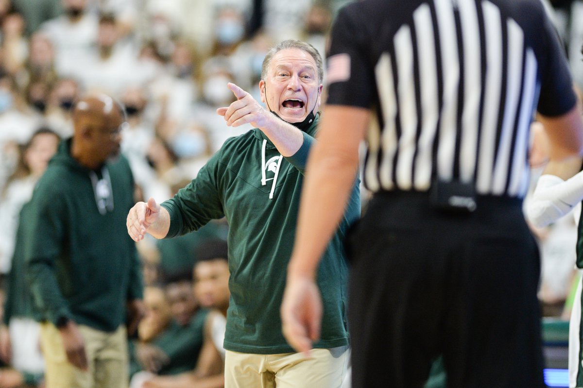 Friday marked Tom Izzo's 7th career double-digit road win over an AP Top-10 team, 3rd-most by any head coach all-time. He only trails Mike Krzyzewski and Dean Smith.