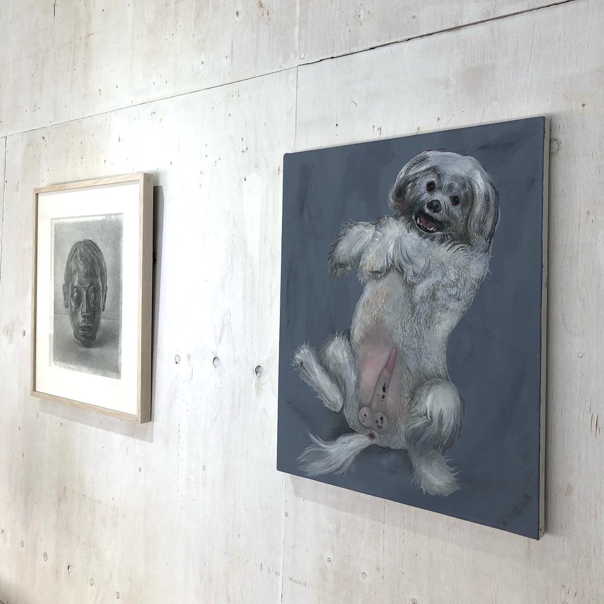 SNOWcontemp's tweet image. グループ展・Distorted Images 【開催中】
1/22sat.

SNOW Contemporaryでは1月21日(金)-2月26日(土)までグループ展・Distorted Images を開催いたします。

皆さまのご来場をお待ちしております。
19時まで。

参加作家：Hisham Akira Bharoocha 、日野之彦、ジャンボスズキ、飯沼英樹 、篠崎裕美子