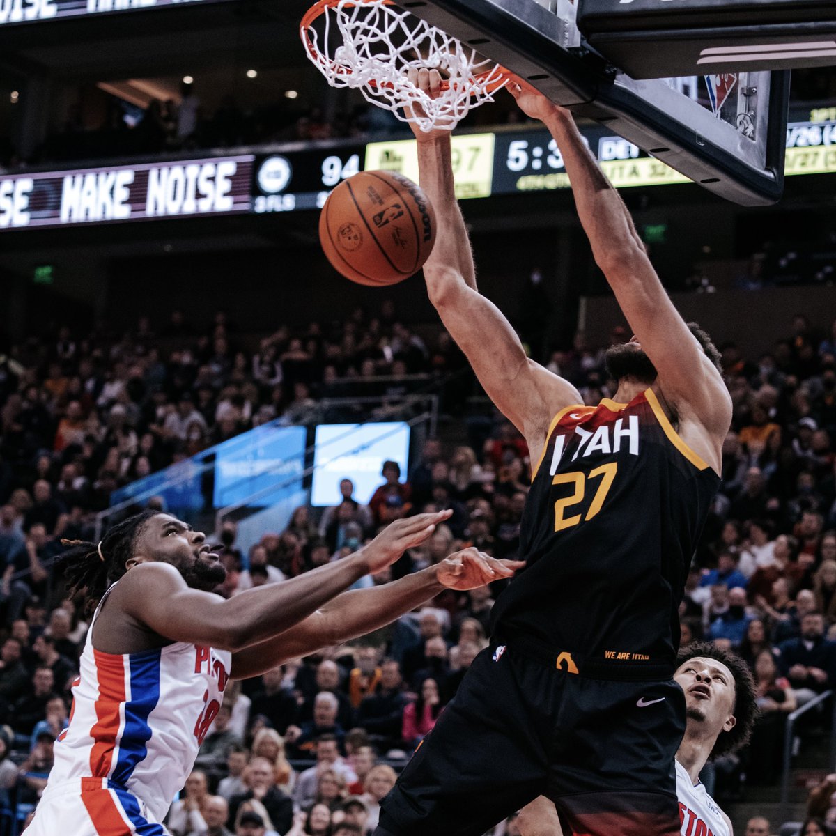 utahjazz's tweet photo. #NBAAllStar | @rudygobert27 https://t.co/fkH9XJUpam