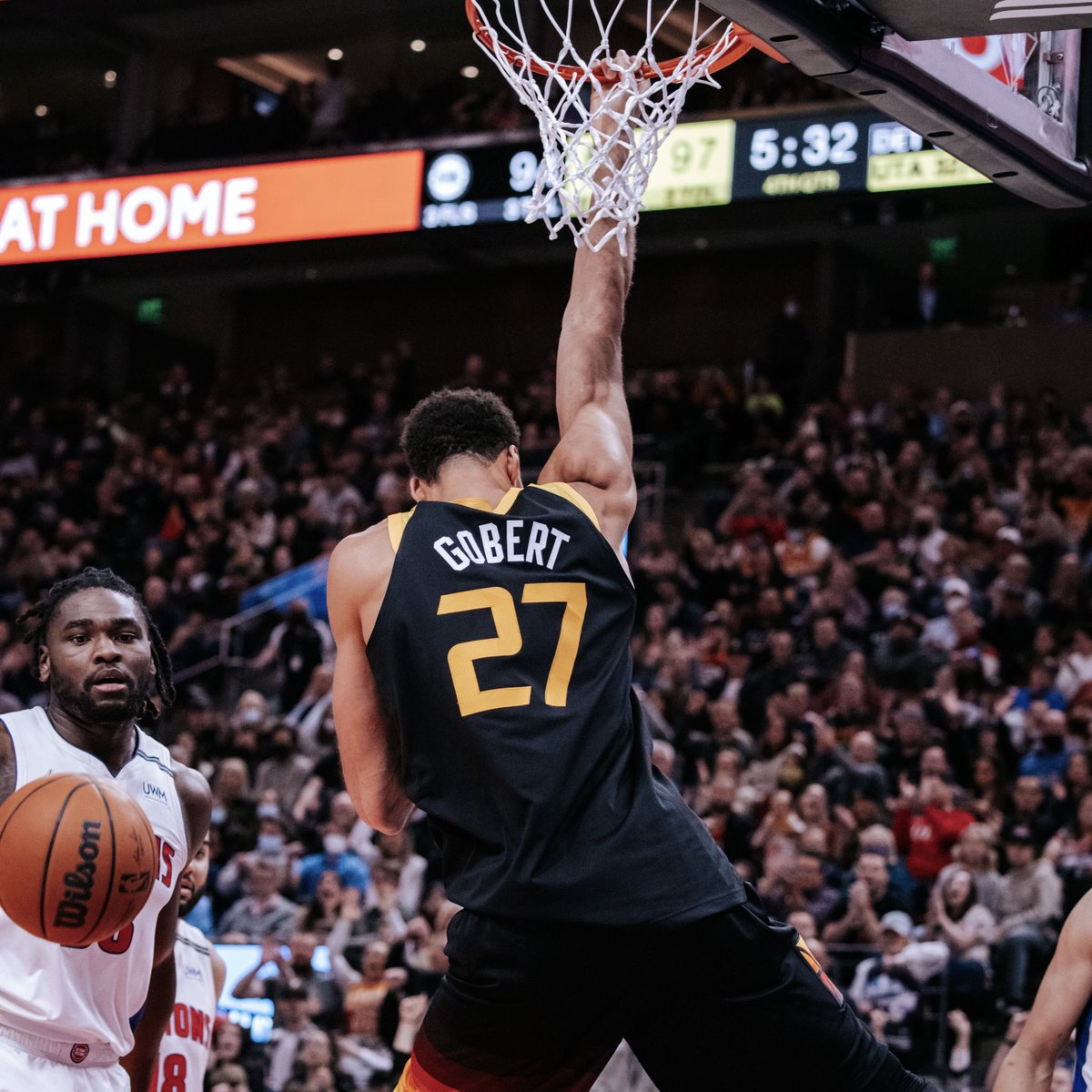 utahjazz's tweet photo. #NBAAllStar | @rudygobert27 https://t.co/fkH9XJUpam