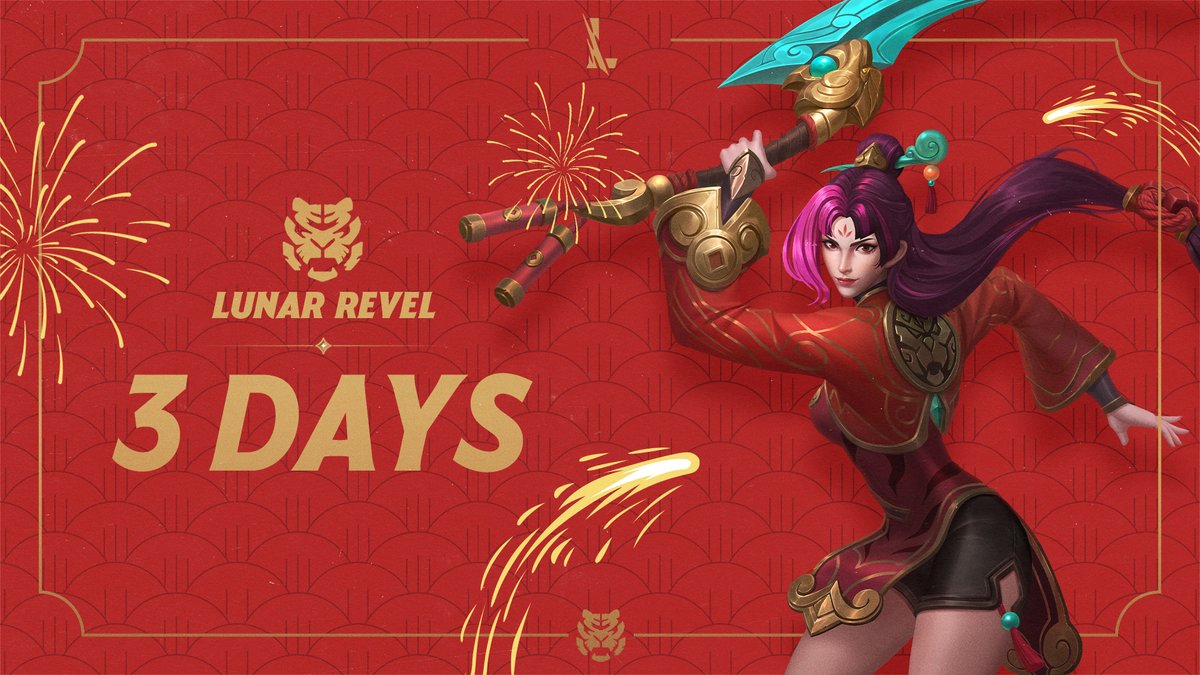 Sound the call to friends near and far: the Lunar Revel festivities begin in 3 days! ❤️