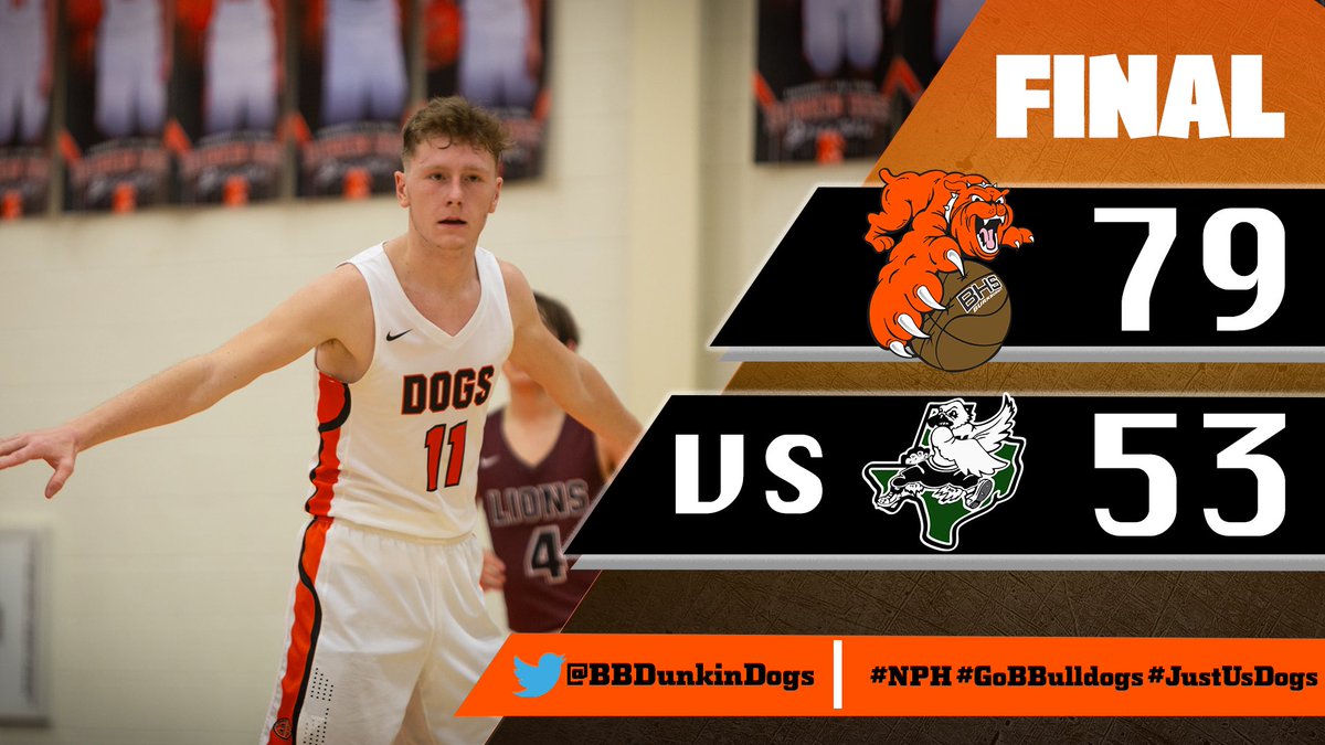 BBDunkinDogs's tweet photo. Dogs bit 😉
TJ Newton with 25
Carson Maggard with 15
#NPH | #GoBBulldogs | #JustUsDogs https://t.co/87gYT15f3X