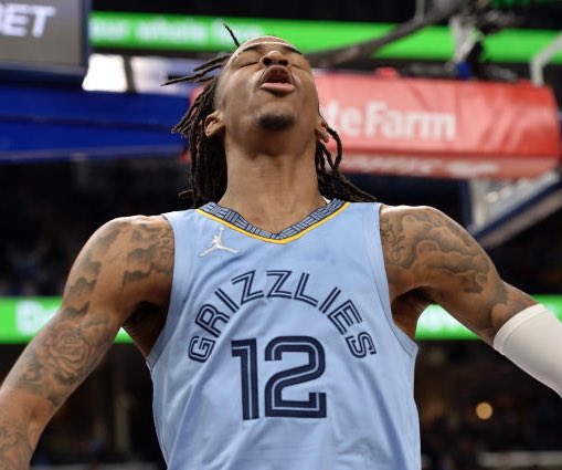 TheHoopCentral's tweet photo. Ja Morant tonight:

38 Points
6 Rebounds
6 Assists 
2 Steals
57% FG

#JaMorant #NBAAllStar https://t.co/zPSzLjVUw2