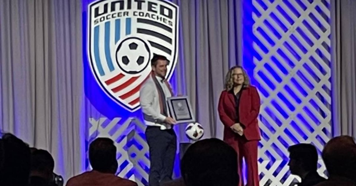 GLCCwSoccer's tweet image. Head Coach Sam Sibilski picking up 2021 National staff of the year award for the NCCAA along side assistant coaches Marcus Charlick and Jason Barron!!
#NEWERA