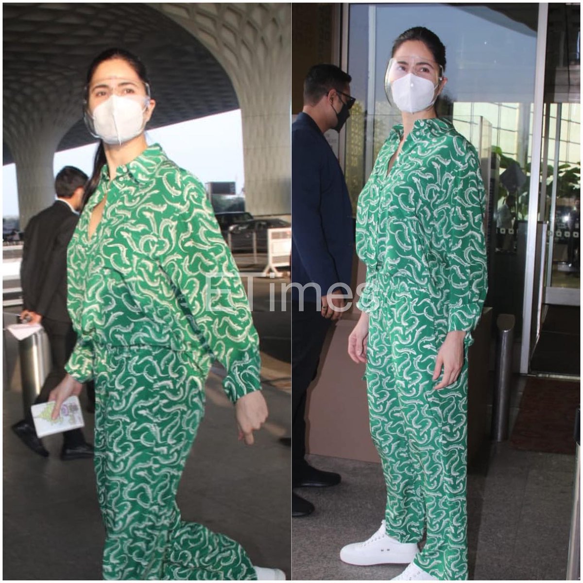 KatrinaKaifCafe's tweet photo. #KatrinaKaif spotted at the airport today 📸✈️ https://t.co/xlu5nqz3tv