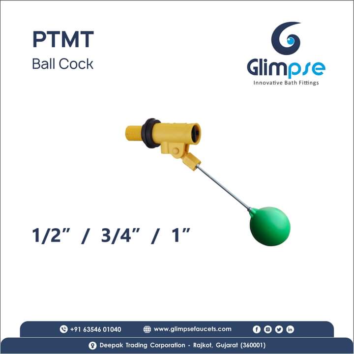 DeepakTrading's tweet photo. PTMT Ball Cock- Glimpse Bath Fittings
Contact On : +91 63546 01040

Visit our website for more information : 
https://t.co/wY8iNaCjyN

#BathFittings #Faucets #Taps #glimpse https://t.co/7JjlACCpb7