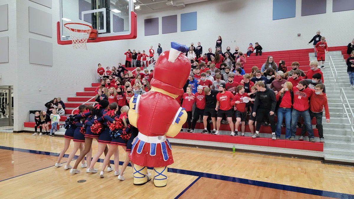 NHS_Titans's tweet photo. Thanks to all of our #NorrisTitans who turned out tonight! The student section brought the Titan Party energy! @CouncilNorris @norris160 @TitanHoops160 @NorrisTitanGBB https://t.co/geCXR5yv8B